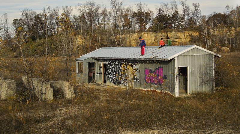 Competition entry: Abandoned Quarry Building