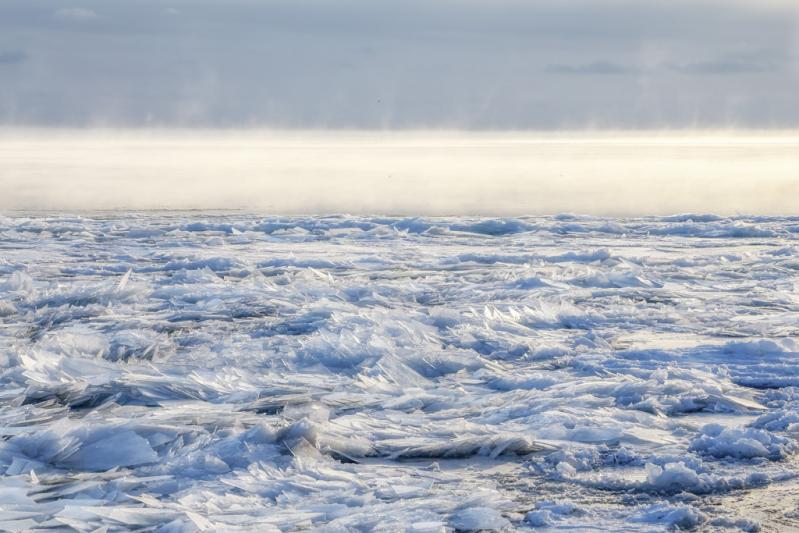 Competition entry: Shore Ice at Cana Island