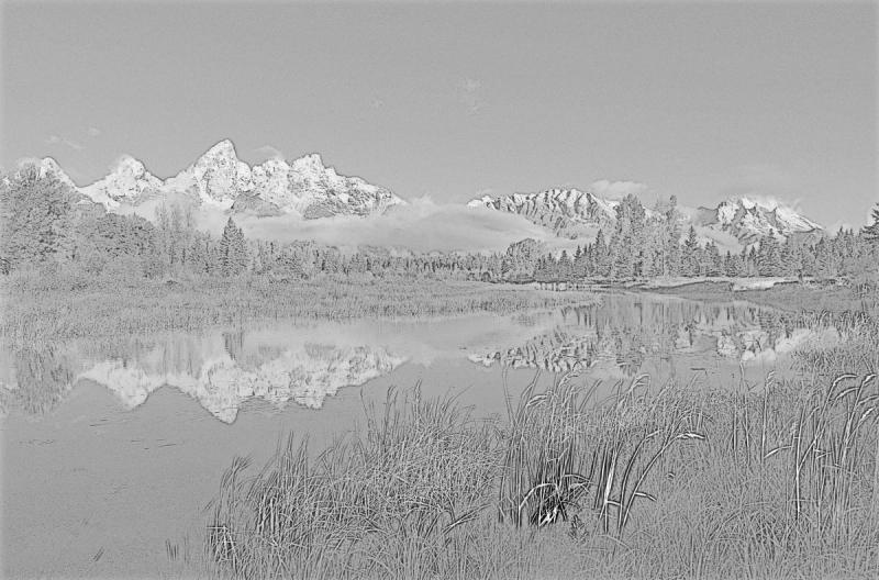 Competition entry: Teton Lake