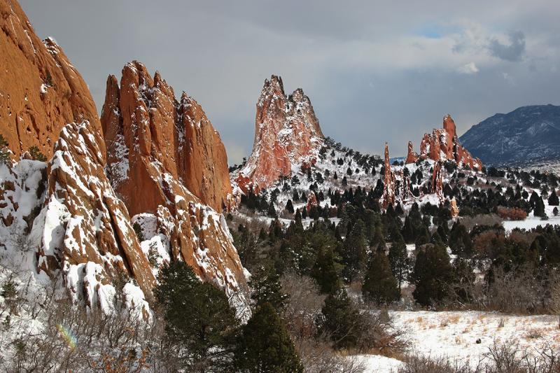 Competition entry: Garden of the Gods at Sunset