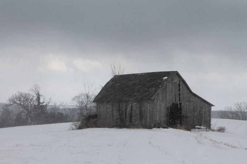 Competition entry: Wintry Barn