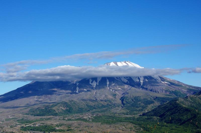 Competition entry: Smoke Ring around Mount St Helens