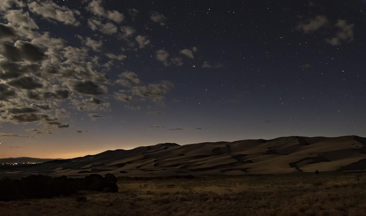 Competition entry: Sand Dunes National Park at Sunset