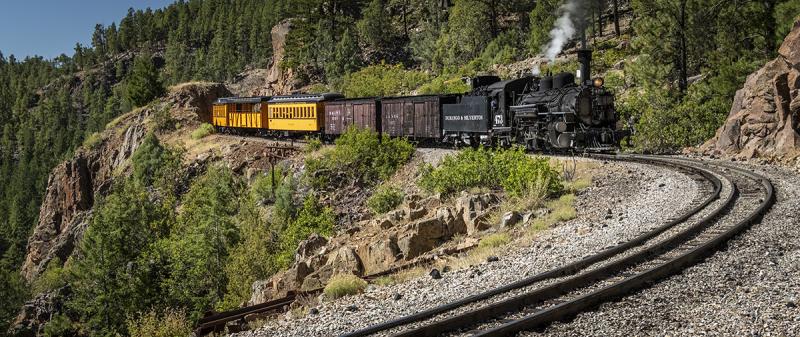 Competition entry: Durango and Silverton in Animas Canyon