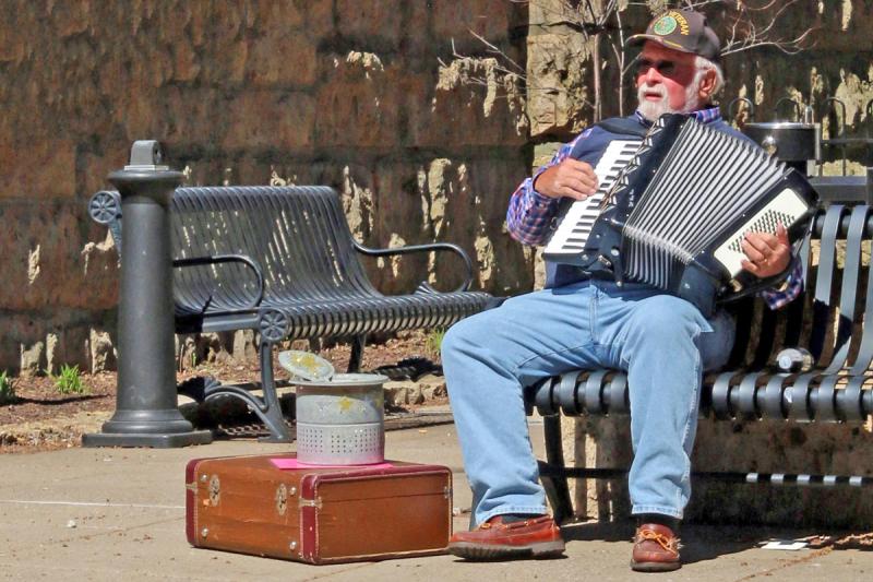 Competition entry: Street Performer