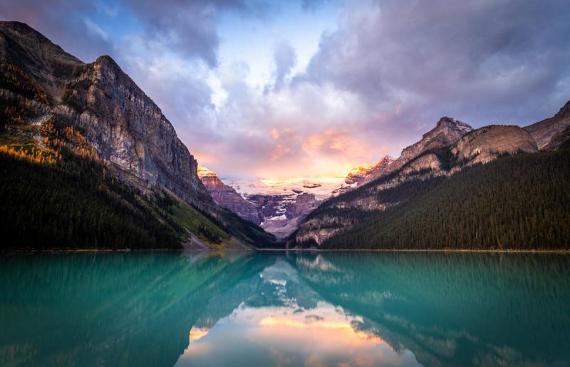 Competition entry: Lake Louise Sunrise