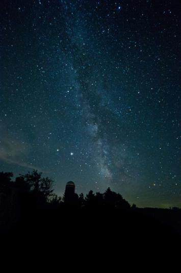 Competition entry: Milkyway over the farm