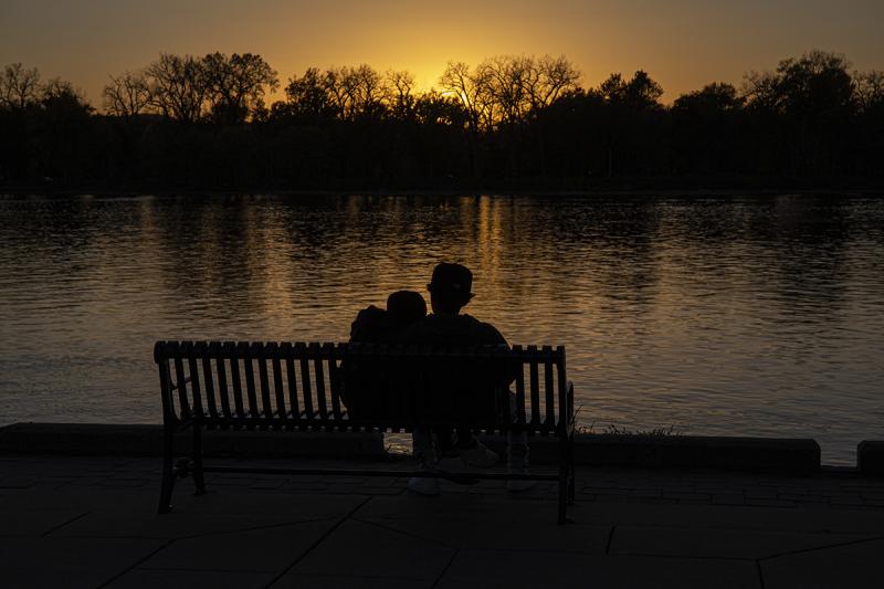 Competition entry: Watching the Sunset Together