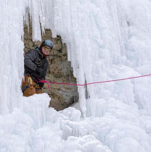 Competition entry: Ice Park Climber