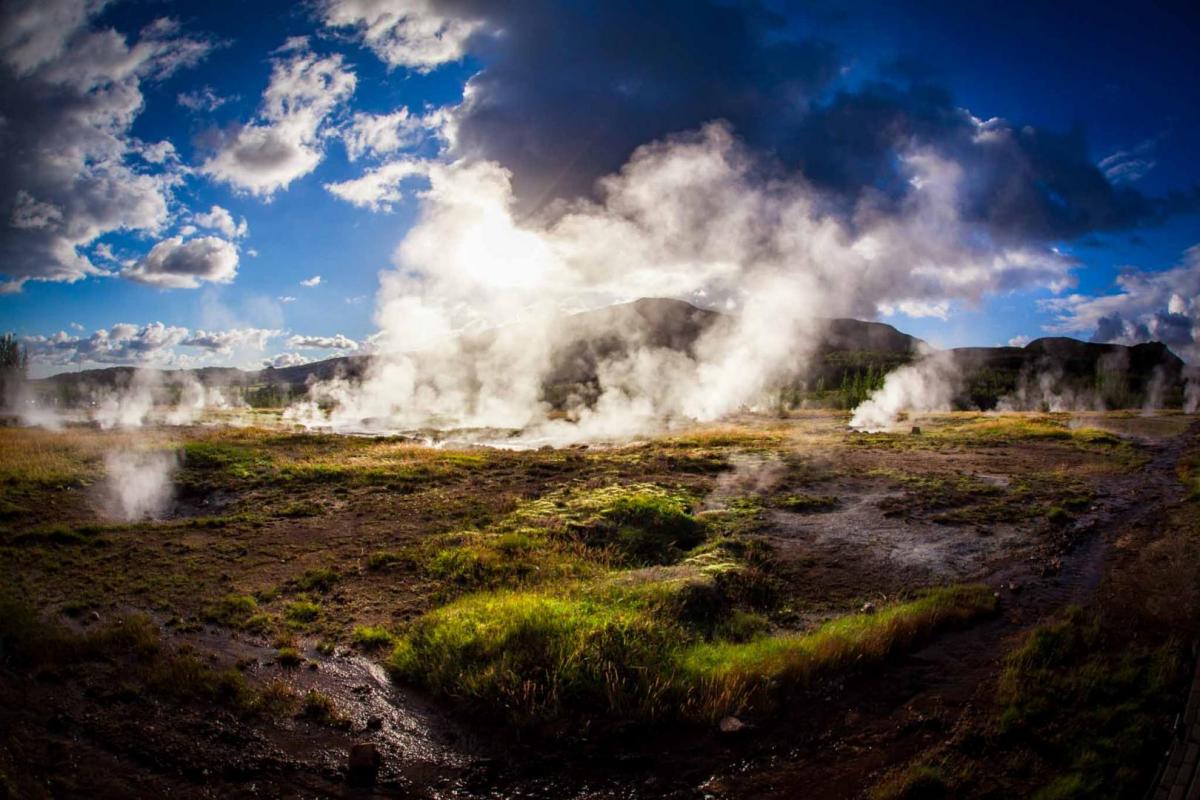 Photo taken at Geyser in Iceland