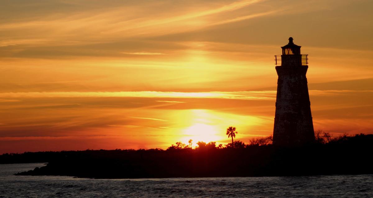 Competition entry: Lighthouse at sunset