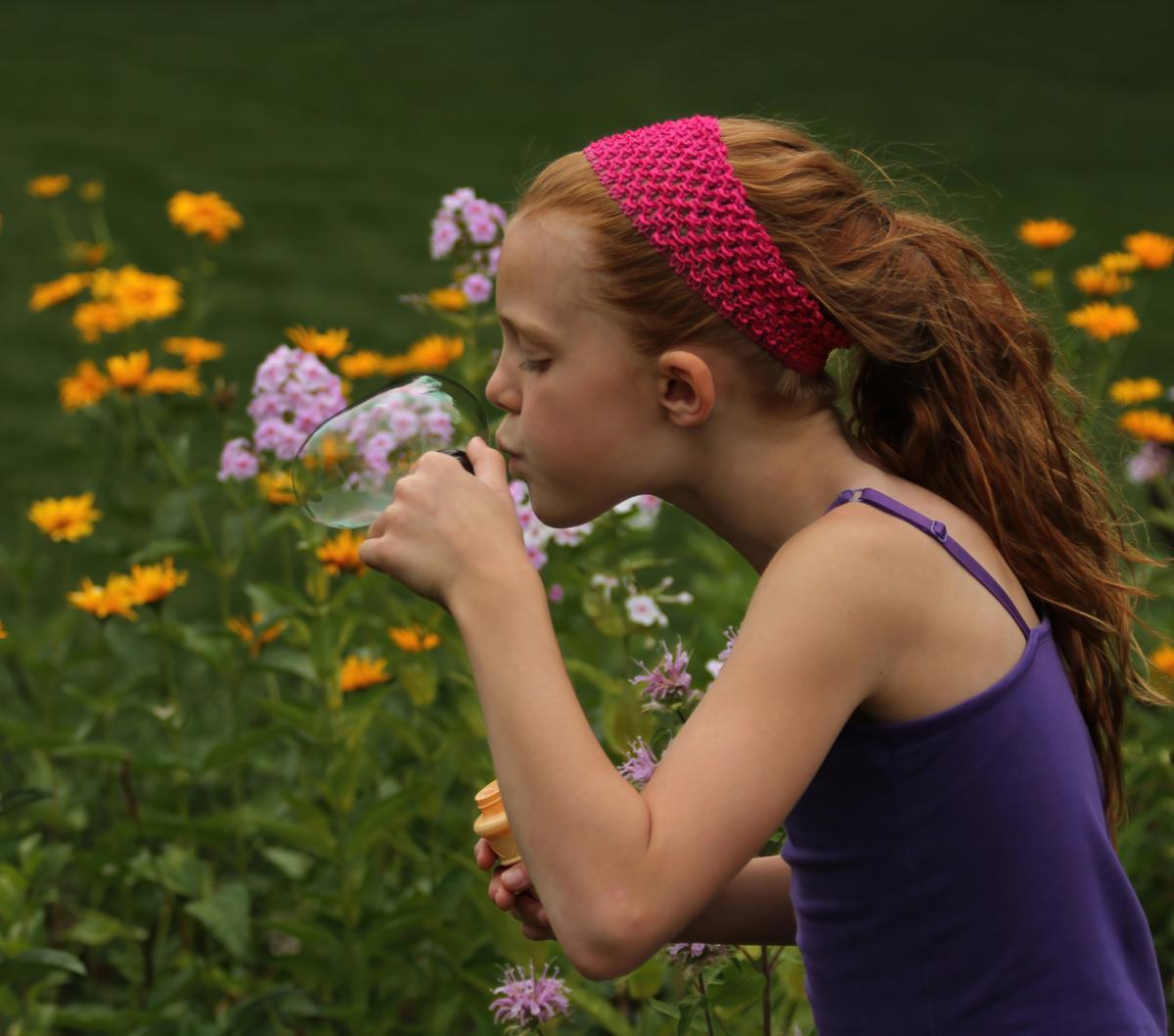 Competition entry: Seeing Flowers Through The Bubble!