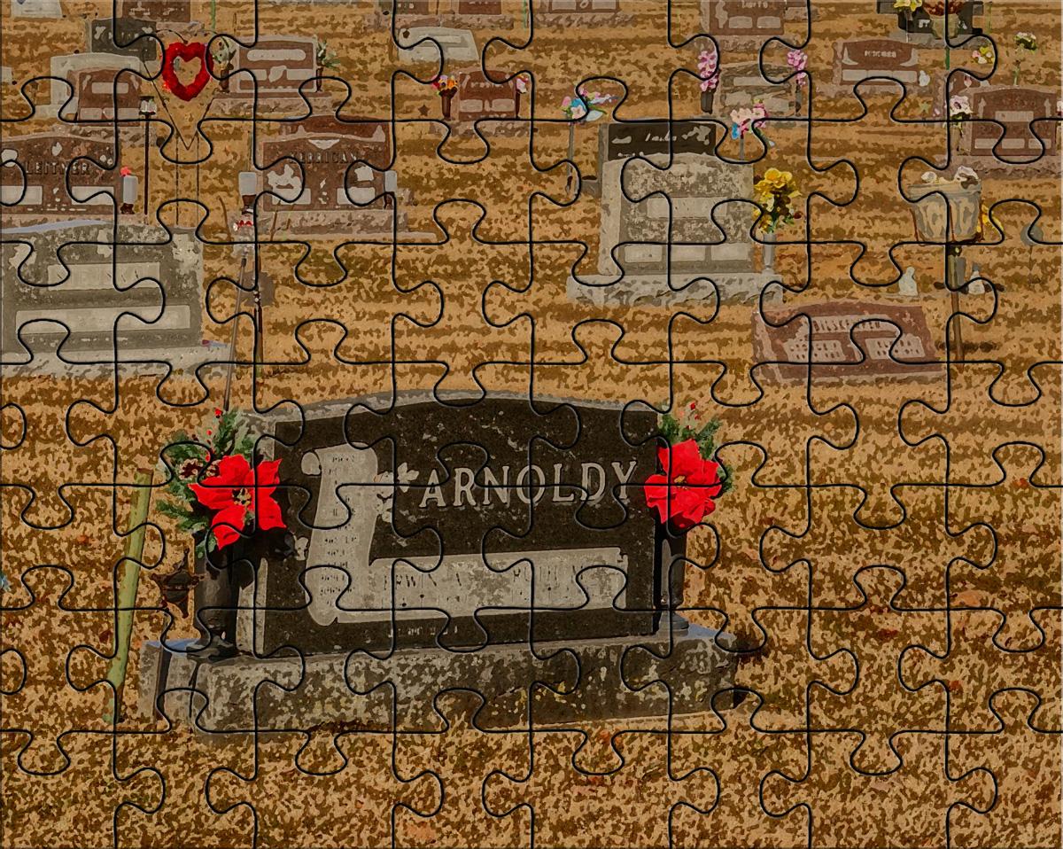 Competition entry: A PUZZLED CEMETERY