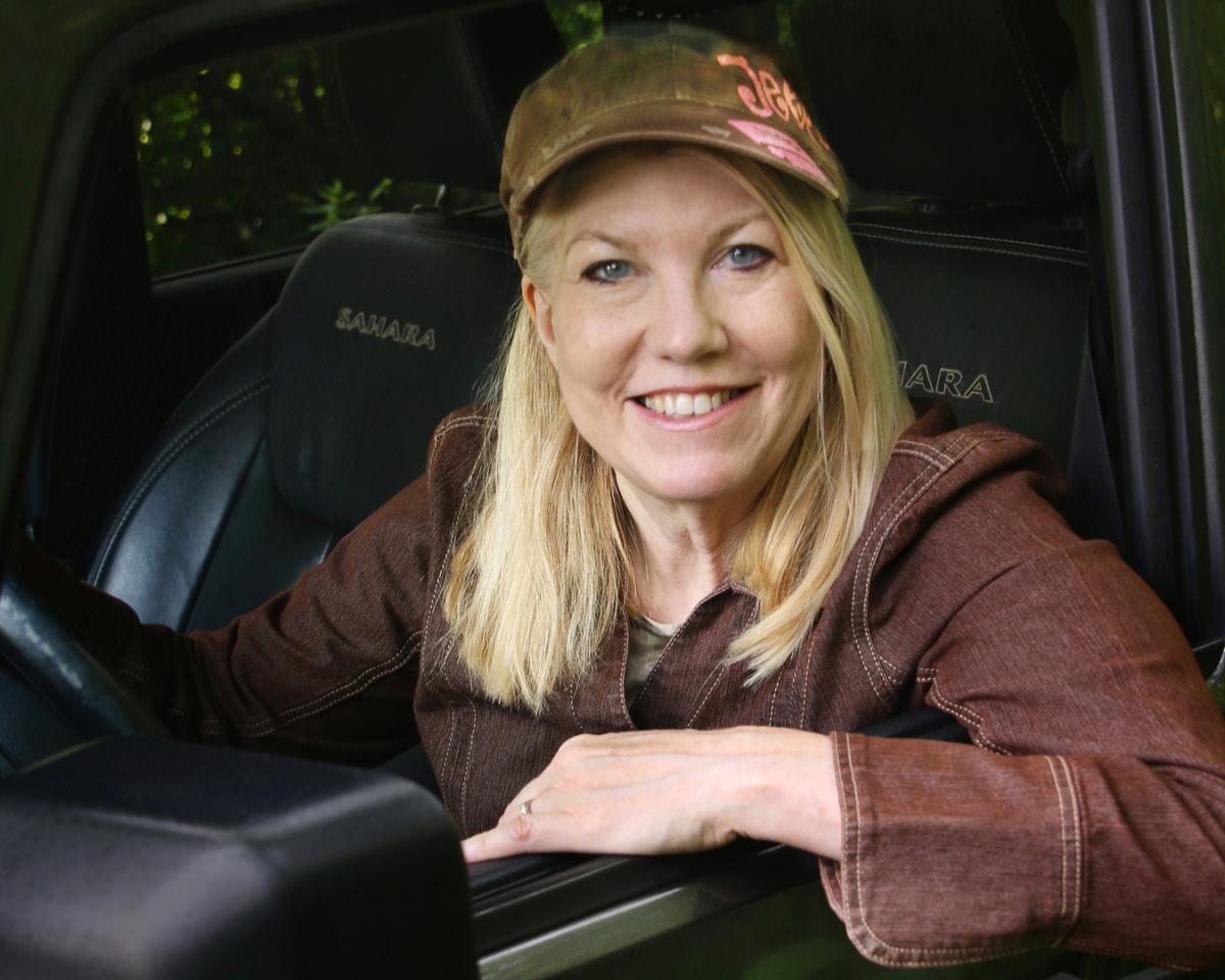 Competition entry: Mom in her Jeep