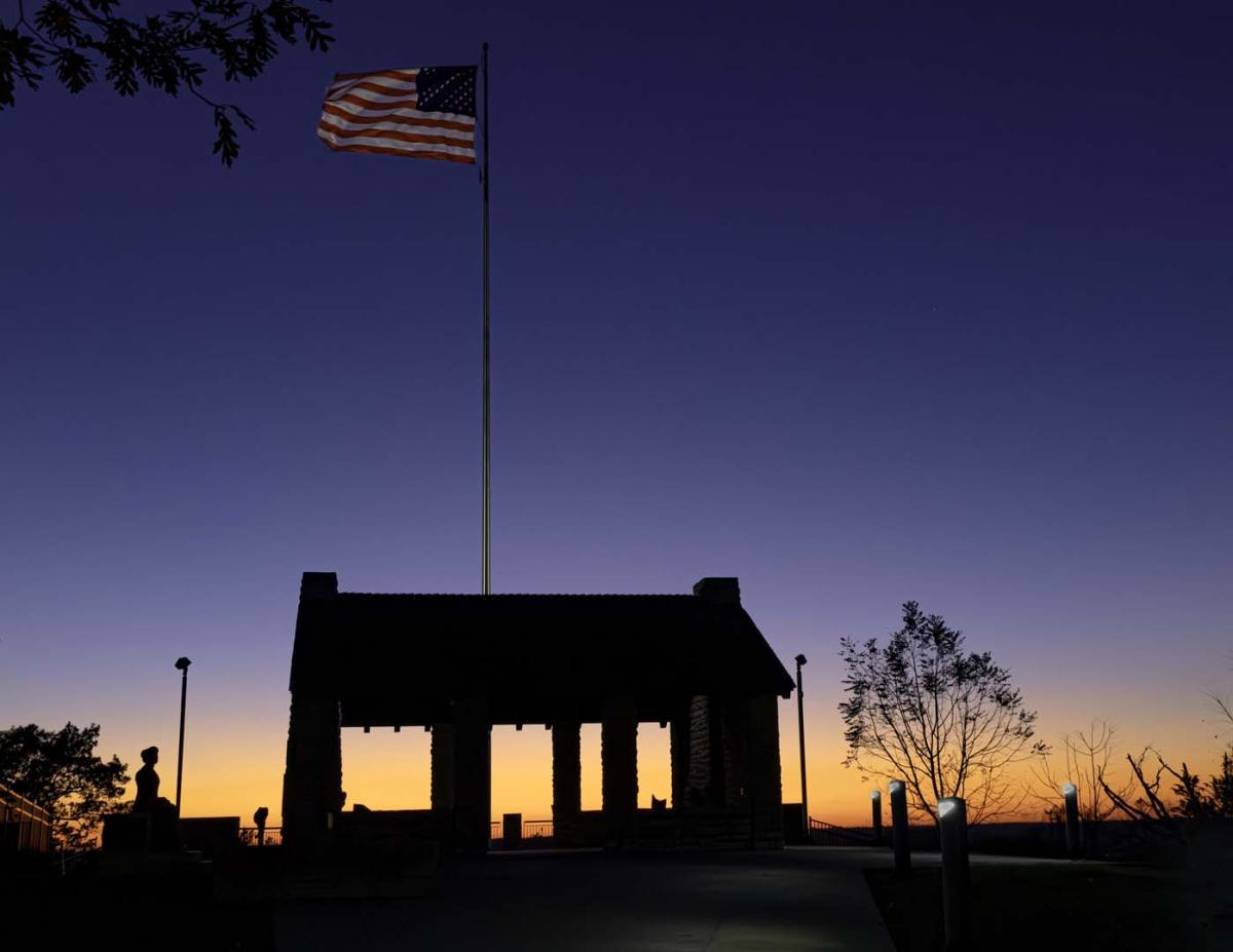 Competition entry: Old Glory on the Grandads