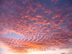 Competition entry: Sunset Clouds Over the Marsh