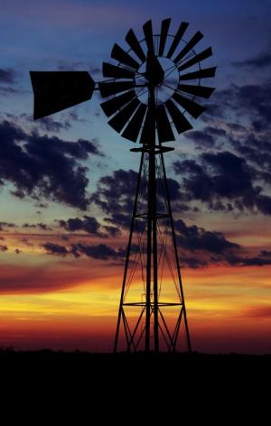 Competition entry: Windmill at Sunset