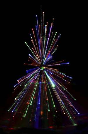 Competition entry: "Exploding Christmas Tree"