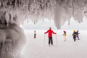 Competition entry: Ice Cave Visitors