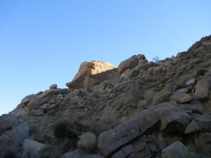 Competition entry: The Mystery of the Sleeping Rock Head with the Big NOSE??