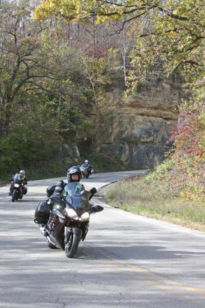 Competition entry: Motorcycles on Mindoro Cut