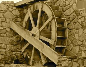 Competition entry: Waterwheel in Riverside International Friendship Gardens