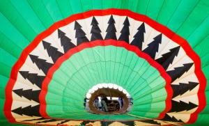 Competition entry: View from inside the balloon