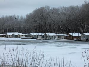 Competition entry: Winter Boat Houses