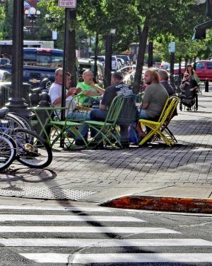 Competition entry: street side table