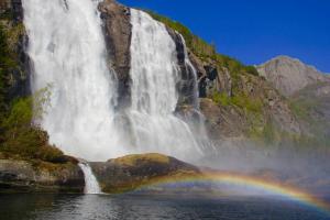 Competition entry: Waterfall on Dalsfjord near Bygstad, Norway