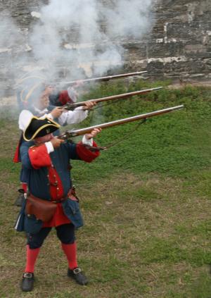 Competition entry: Re-enactment at Castillo de San Marcos