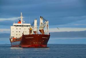 Competition entry: Ship on Lake Superior