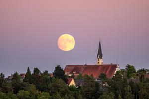 Competition entry: Moonrise at sunset