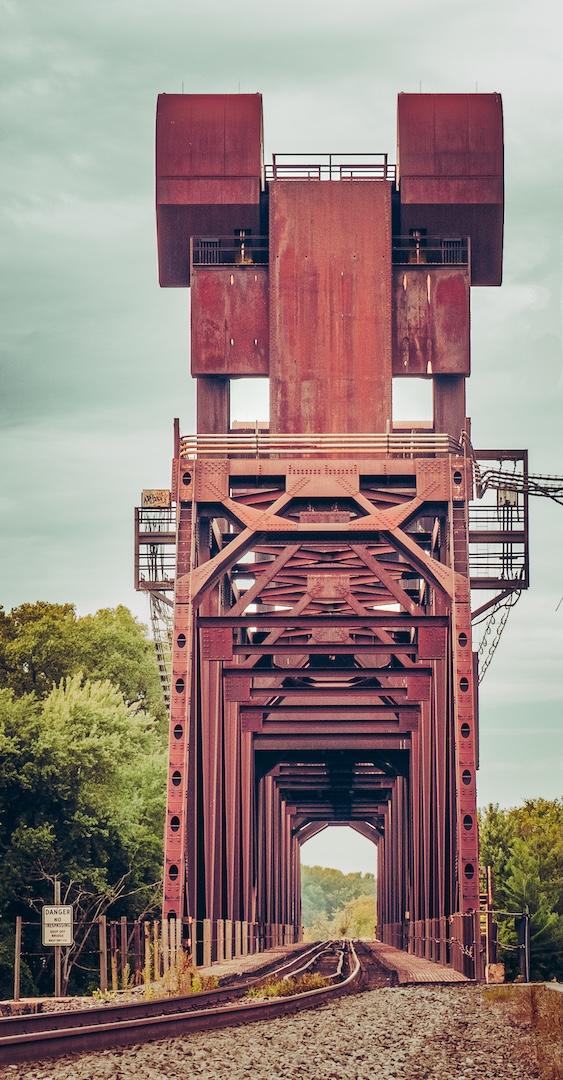 Railroad Lift Bridge over St. Croix River